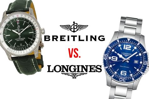 Breitling vs Longines Watch Brand Overview and Comparison.